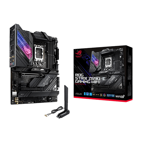 مادربرد راگ ایسوس مدل ASUS Motherboard ROG STRIX Z690 - E GAMING WIFI