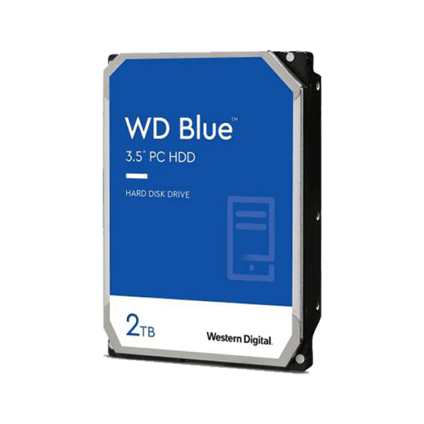 هارد اینترنال وسترن دیجیتال با ظرفیت 2 ترابایت به مدل Hard Drive WD Blue 2TB