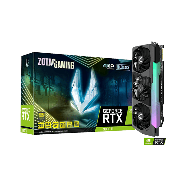 کارت گرافیک زوتک مدل ZOTAC GAMING GeForce RTX 3090 Ti AMP Extreme Holo