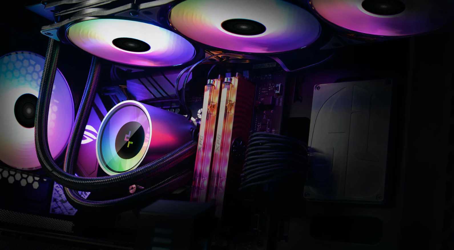 فن خنک کننده CPU دیپ کول مدل CASTLE 360RGB V2