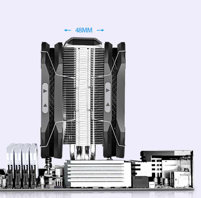 فن خنک کننده CPU دیپ کول مدل Deepcool AS500 PLUS فن خنک کننده CPU دیپ کول مدل Deepcool AS500 PLUS