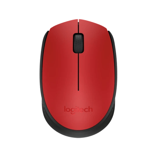 موس بی سیم لاجیتک مدل Logitech M171 Wireless رنگ قرمز