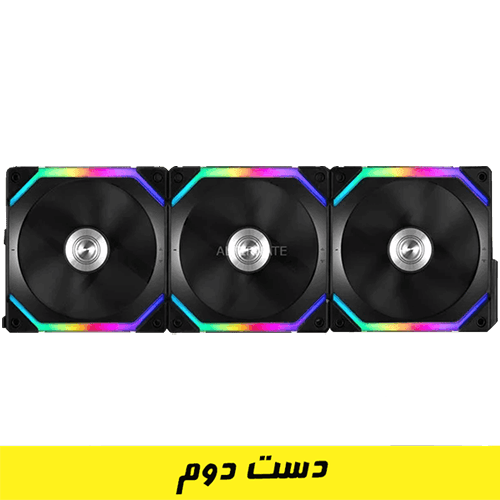 فن کیس لیان لی Lian Li UNI Fan SL 120 Triple رنگ مشکی