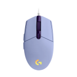 موس گیمینگ لاجیتک مدل Logitech G203 رنگ بنفش
