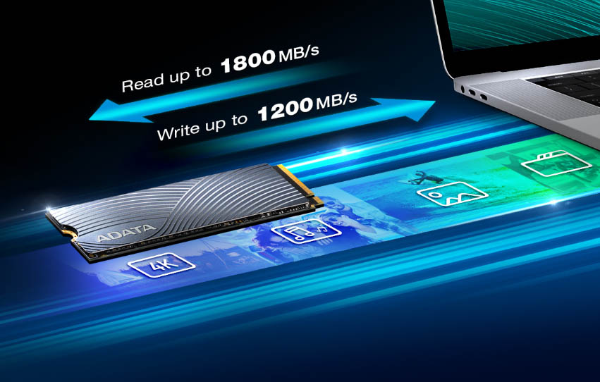 SSD ای دیتا مدل ADATA Swordfish 500GB M.2 2280