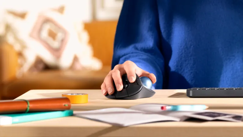 موس بی سیم لاجیتک Logitech mx ergo