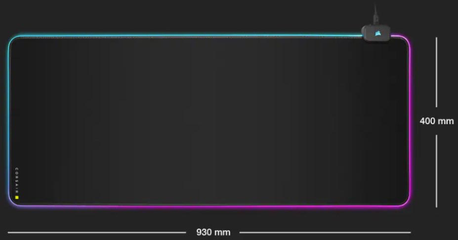 موس پد گیمینگ Corsair مدل MM700 RGB Extended