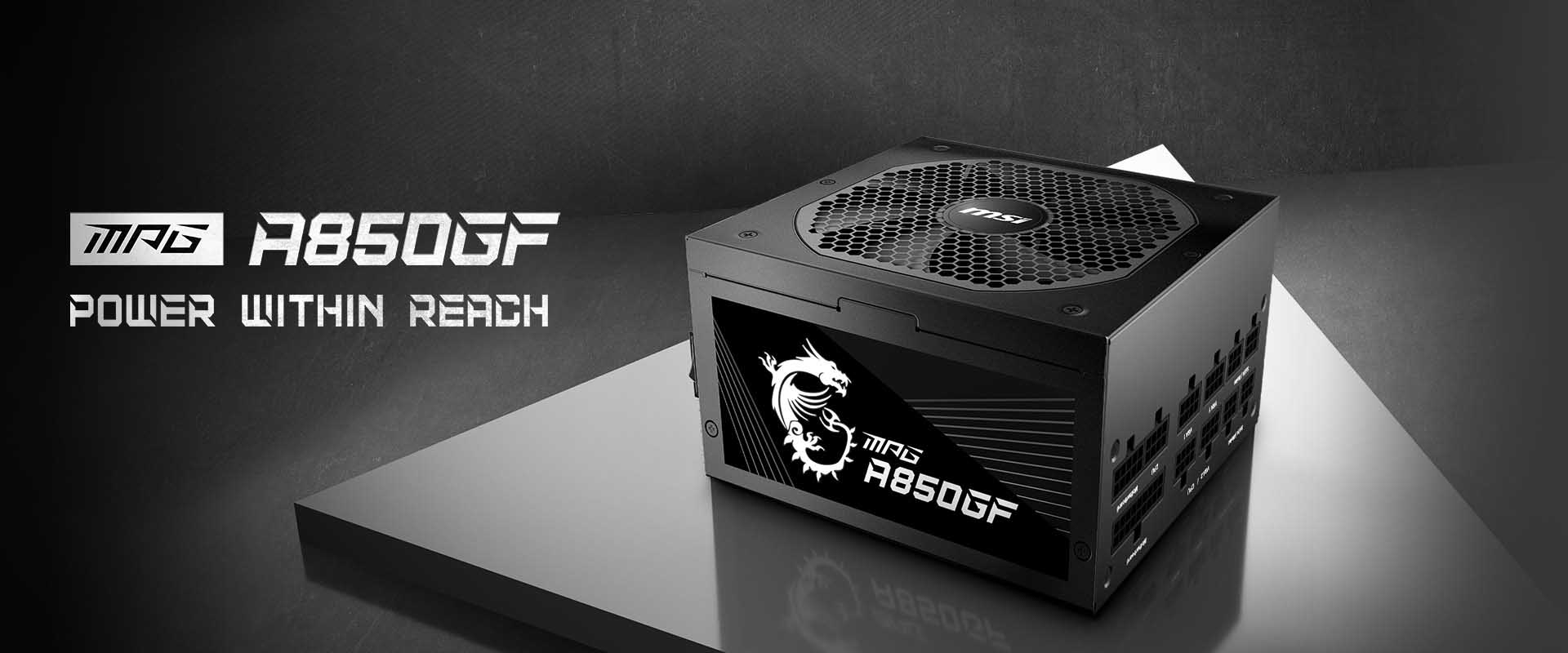پاور - منبع تغذیه ام اس ای گیمینگ MSI MPG A850GF پاور - منبع تغذیه ام اس ای گیمینگ MSI MPG A850GF