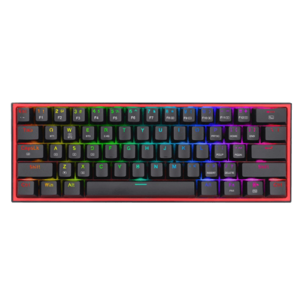 کیبورد گیمینگ ردراگون مدل Redragon Fizz PRO K616 RGB رنگ مشکی