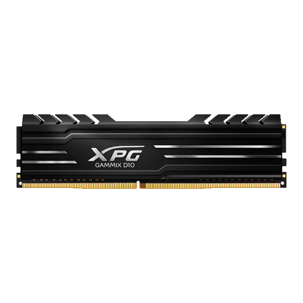 حافظه رم دسکتاپ تک کاناله XPG مشکی مدل GAMMIX D10 DDR4 4GB 2400MHz CL16