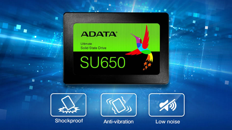 SSD ای دیتا مدل ADATA Ultimate SU650 120GB SATA III