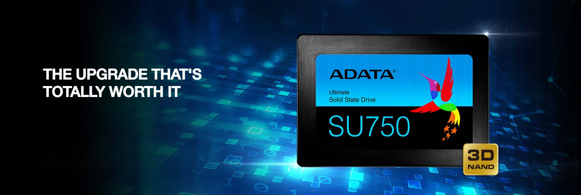 SSD ای دیتا مدل ADATA Ultimate SU750 256GB SATA III