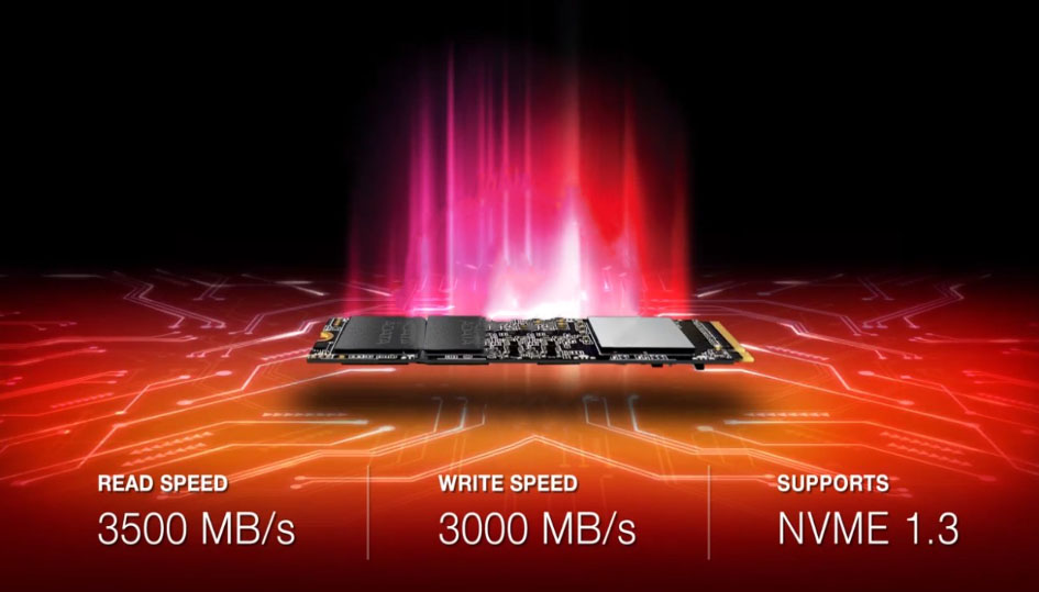 SSD ای دیتا مدل ADATA XPG SX8100 256GB 2280