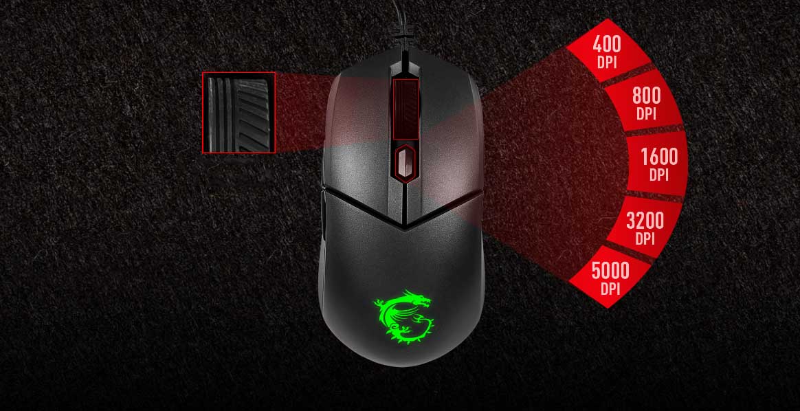 موس گیمینگ ام اس ای مدل MSI CLUTCH GM11