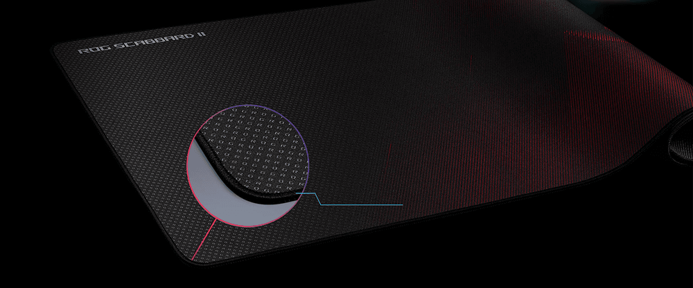 موس پد ASUS MOUSEPAD ROG Scabbard II