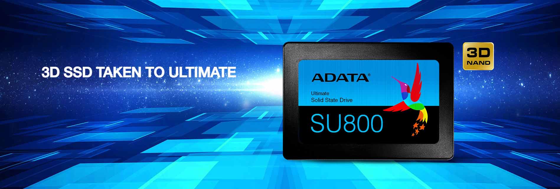 SSD ای دیتا مدل ADATA Ultimate SU800 256GB SATA III