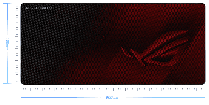 موس پد ASUS MOUSEPAD ROG Scabbard II