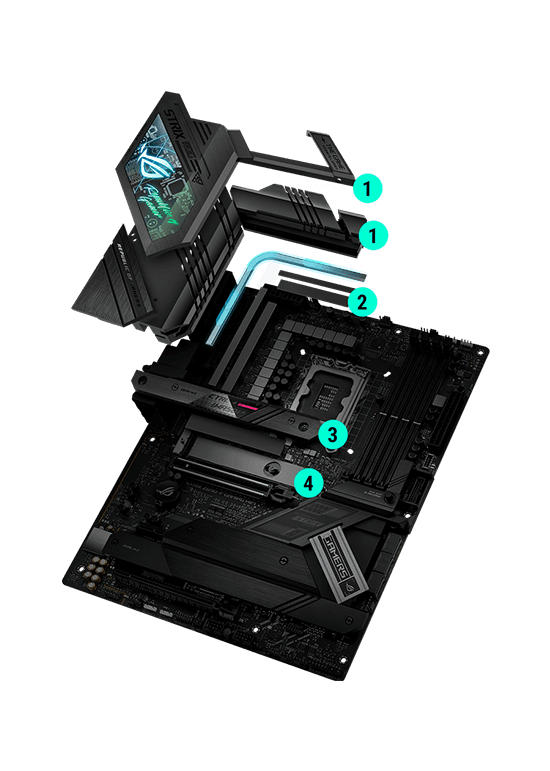مادربرد راگ ایسوس مدل ASUS Motherboard ROG STRIX Z690-F GAMING WIFI