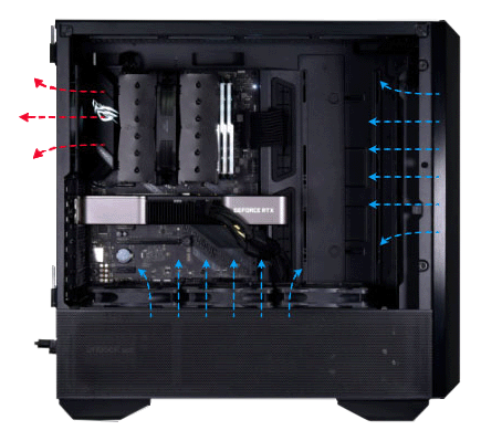 کیس گیمینگ لیان لی مدل Lancool III RGB Black رنگ مشکی
