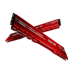 حافظه رم دسکتاپ تک کاناله XPG مشکی مدل GAMMIX D10 DDR4 4GB 2400MHz CL16