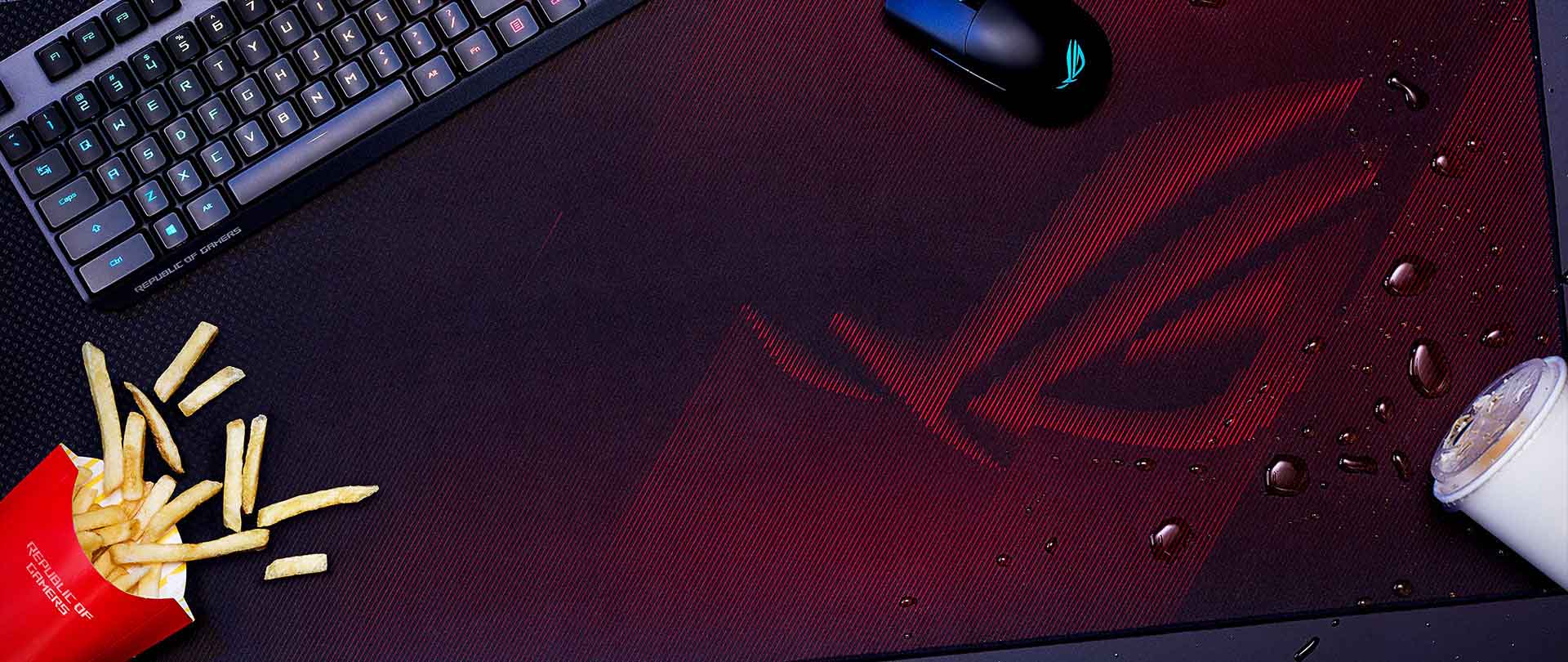 موس پد ASUS MOUSEPAD ROG Scabbard II