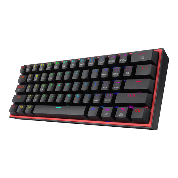 کیبورد گیمینگ ردراگون مدل Redragon Fizz PRO K616 RGB رنگ مشکی