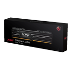 حافظه رم دسکتاپ تک کاناله XPG مشکی مدل GAMMIX D10 DDR4 4GB 2400MHz CL16