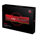 حافظه رم دسکتاپ تک کاناله XPG مشکی مدل GAMMIX D10 DDR4 4GB 2400MHz CL16