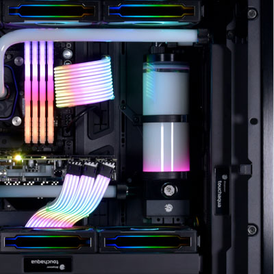 کیس گیمینگ لیان لی مدل Lancool III RGB Black رنگ مشکی