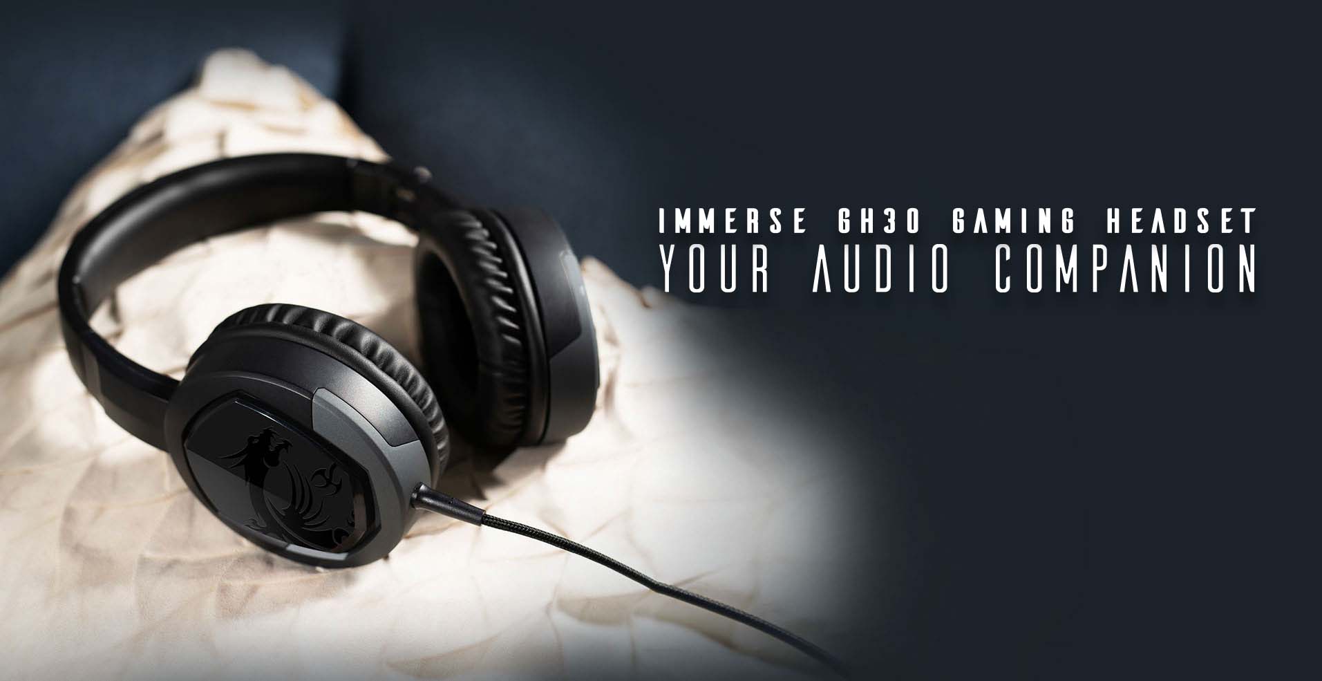 هدست گیمینگ ام اس ای مدل MSI IMMERSE GH30 V2