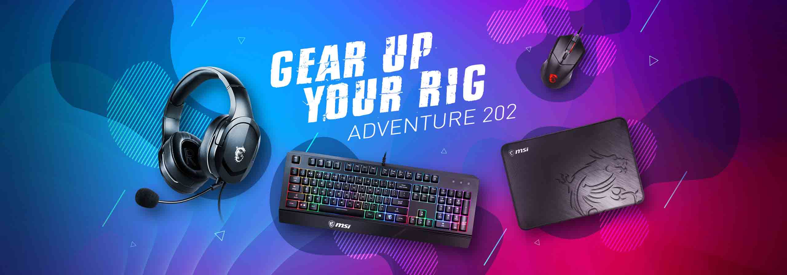 باندل گیمینگ ام اس ای مدل ADVENTURE 202 Combo