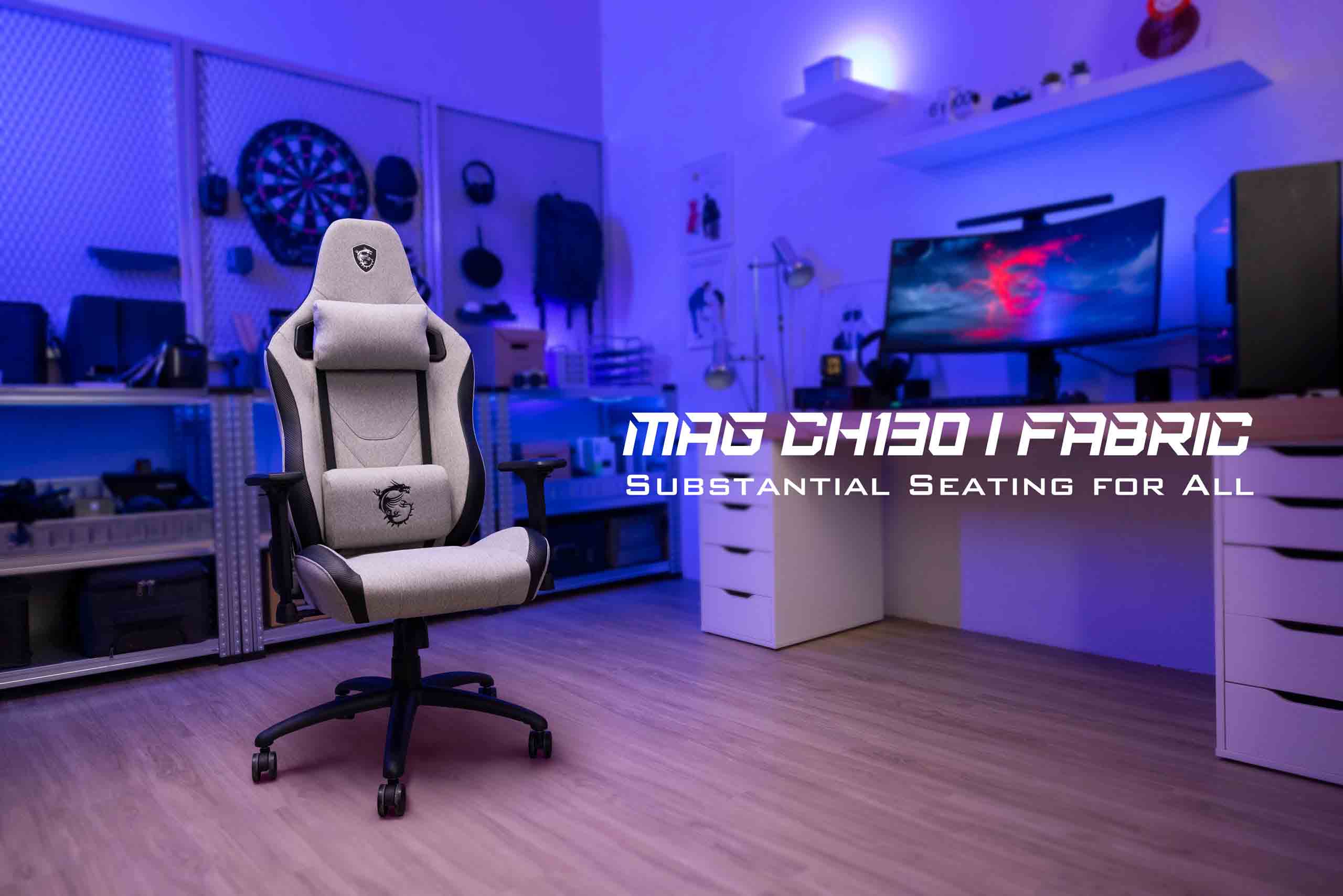 صندلی گیمینگ ام اس ای مدل MSI MAG CH130 I FABRIC