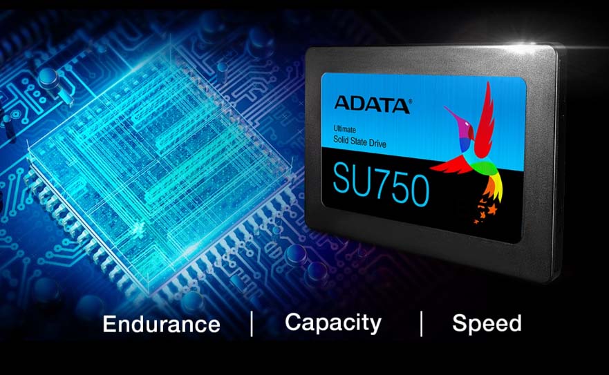 SSD ای دیتا مدل ADATA Ultimate SU750 256GB SATA III