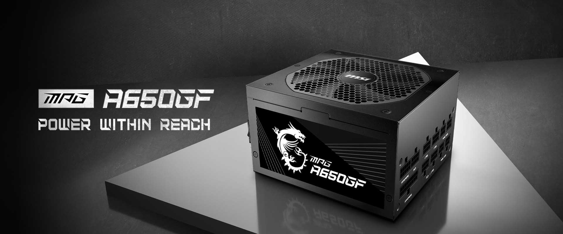 پاور - منبع تغذیه ام اس ای گیمینگ MSI MPG A650GF