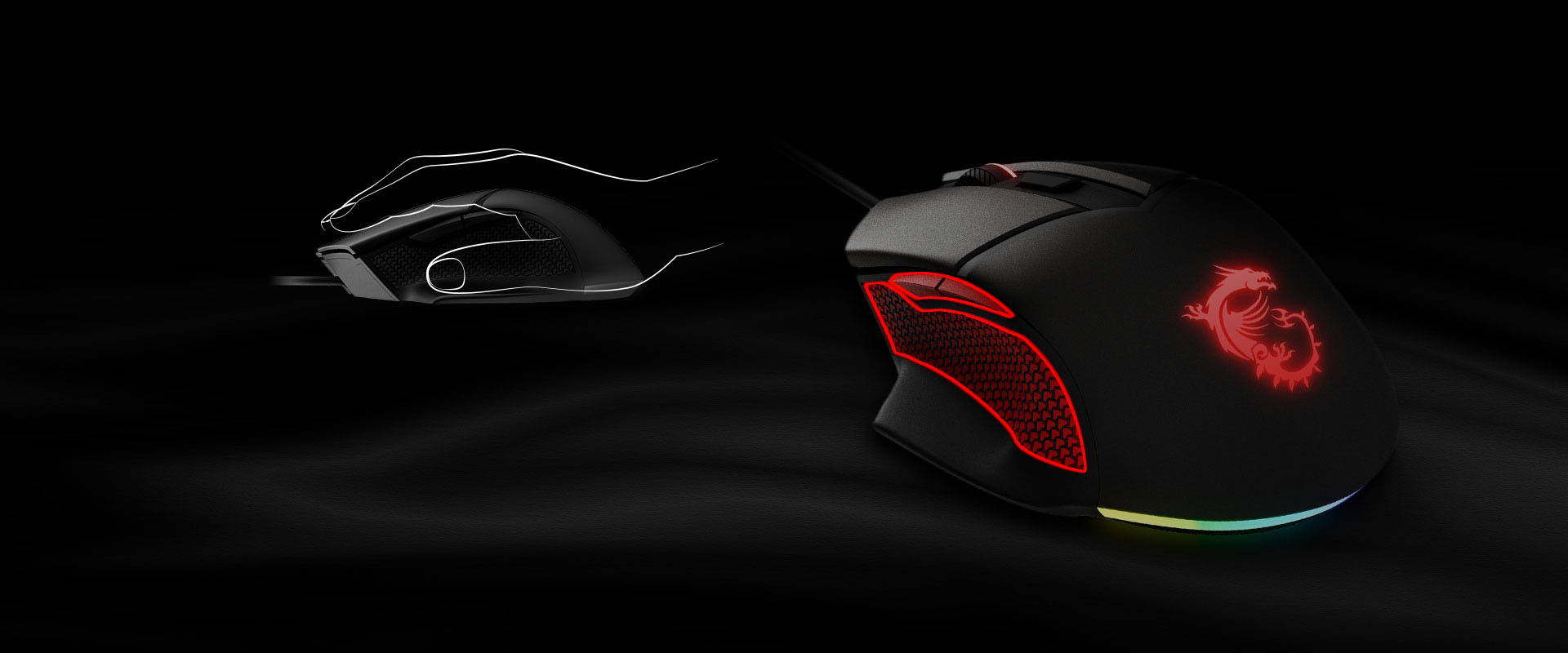 موس گیمینگ ام اس ای مدل MSI CLUTCH GM20 ELITE