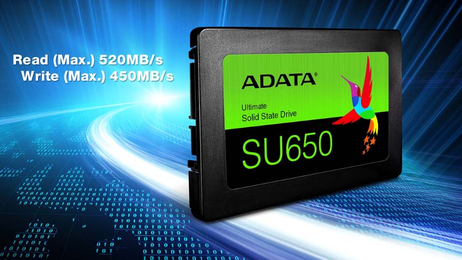 SSD ای دیتا مدل ADATA Ultimate SU650 120GB SATA III