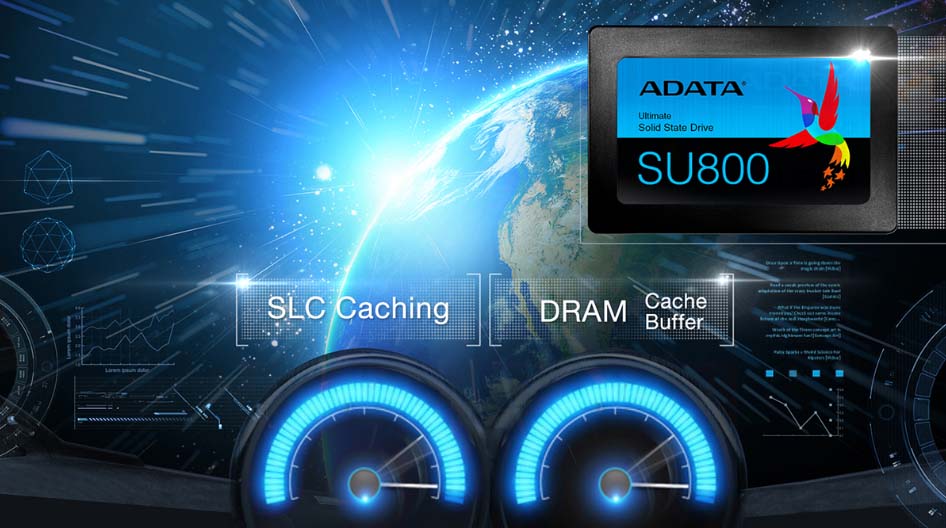 SSD ای دیتا مدل ADATA Ultimate SU800 256GB SATA III