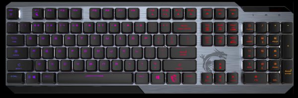 کيبورد گیمینگ ام اس ای مدل MSI VIGOR GK50 Low Profile کيبورد گیمینگ ام اس ای مدل MSI VIGOR GK50 Low Profile