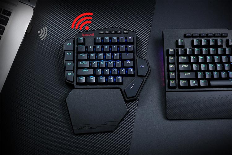 کی پد گیمینگ ردراگون Redragon DITI Wireless K585KS RGB