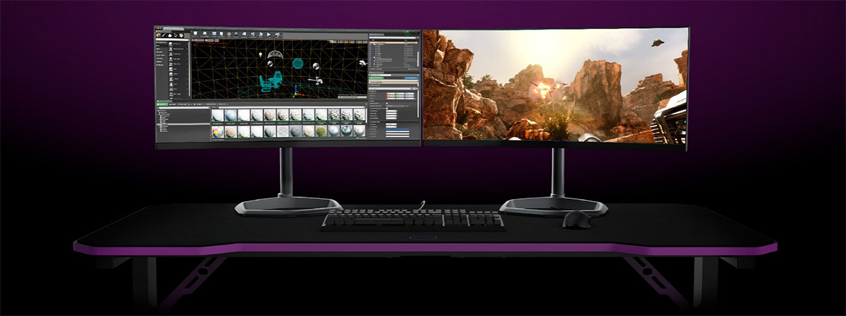 ميز گيمينگ کولر مستر مدل CoolerMaster GD160