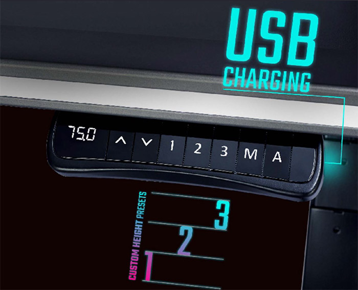 ميز گيمينگ کولر مستر مدل CoolerMaster GD160 ARGB