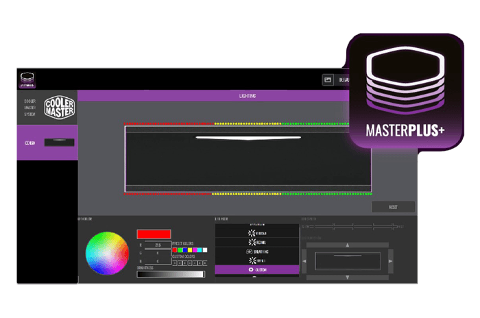 ميز گيمينگ کولر مستر مدل CoolerMaster GD160 ARGB