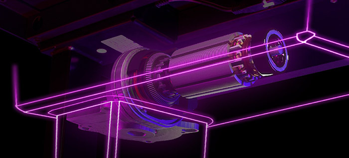 ميز گيمينگ کولر مستر مدل CoolerMaster GD160 ARGB