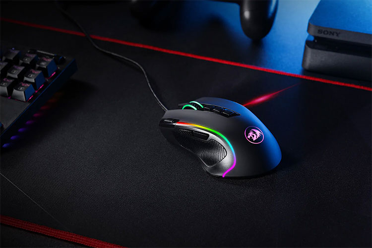 موس گیمینگ ردراگون مدل Redragon M612 Predator RGB