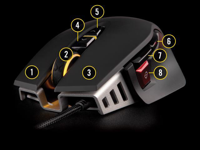 موس گیمینگ کورسیر مدل Corsair M65 RGB ELITE موس گیمینگ کورسیر مدل Corsair M65 RGB ELITE