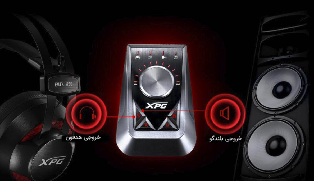 هدست گیمینگ ایکس پی جی مدل XPG EMIX H30 SE هدست گیمینگ ایکس پی جی مدل XPG EMIX H30 SE