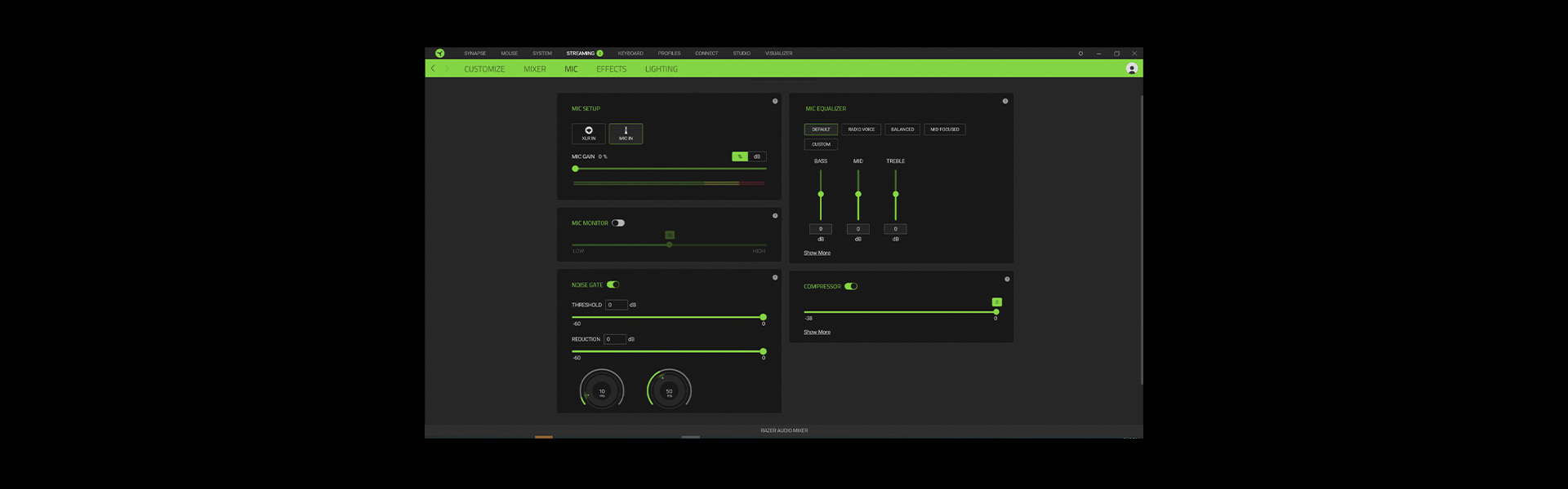 میکسر صدای ریزر مدل Razer Audio Mixer