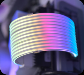 کابل مالتی کانکتور لیان لی Lian Li Strimer Plus V2 24 Pin RGB