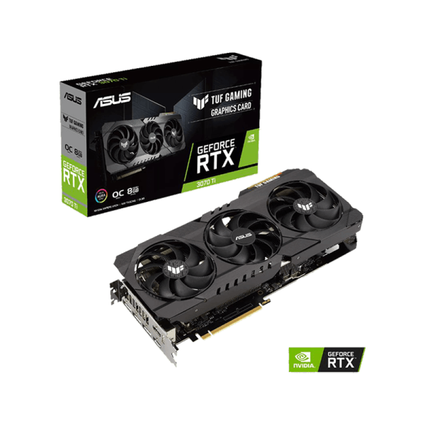 کارت گرافیک ایسوس تاف مدل TUF Gaming GeForce RTX 3070 Ti OC Edition