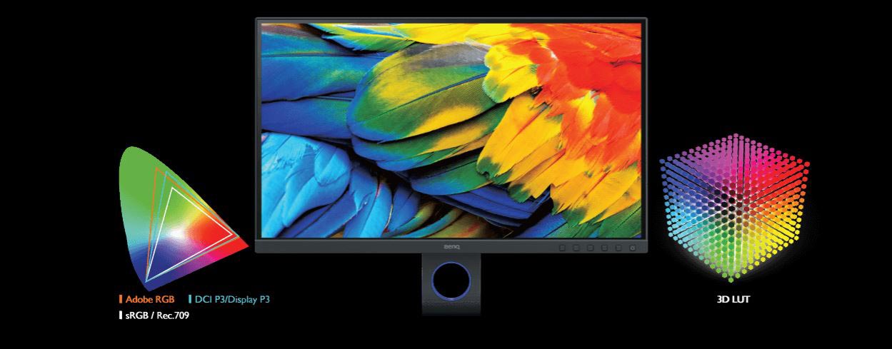 مانیتور بنکیو مدل BenQ SW271C مانیتور بنکیو مدل BenQ SW271C